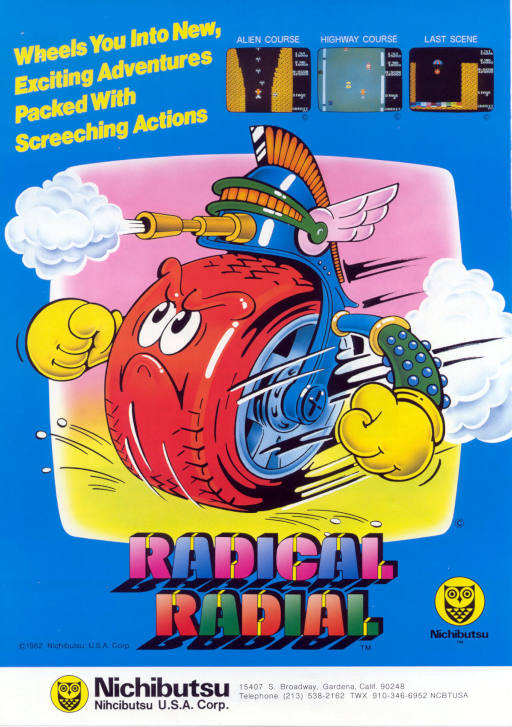 Radical Radial MAME2003Plus Game Cover